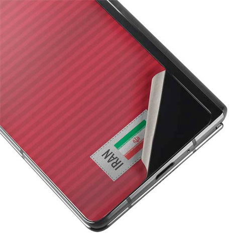 Iran Soccer Flag Galaxy Z Fold2 5G Skin
